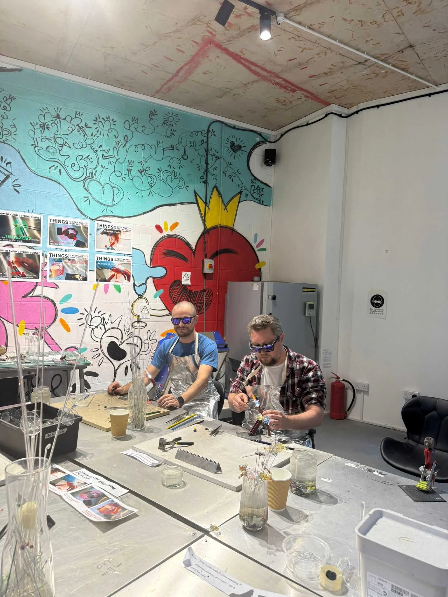 Glass blowing workshop